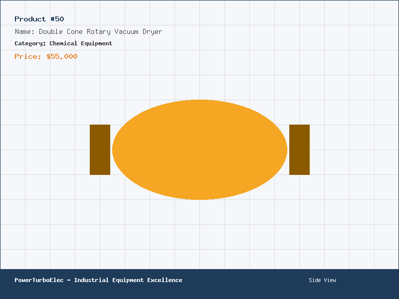 Double Cone Rotary Vacuum Dryer